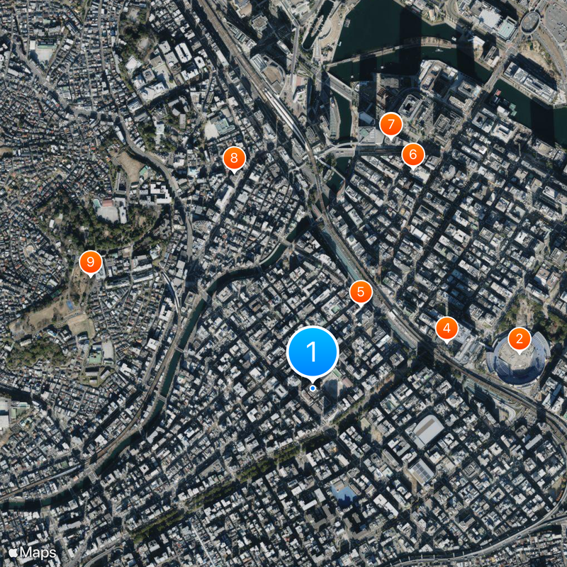 Radio Nippon Map