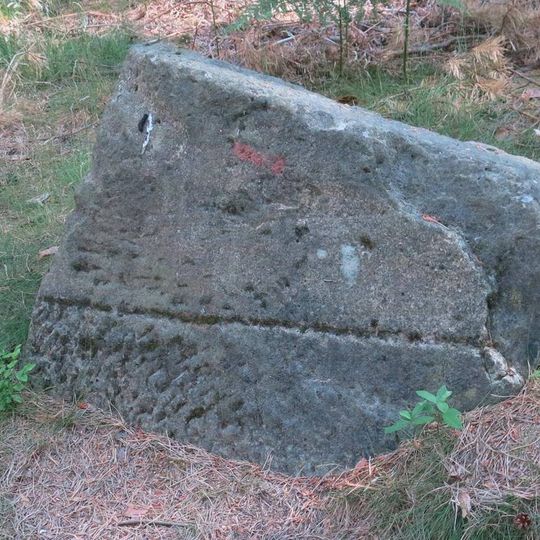 Kamenné milníky podél Knížecí cesty