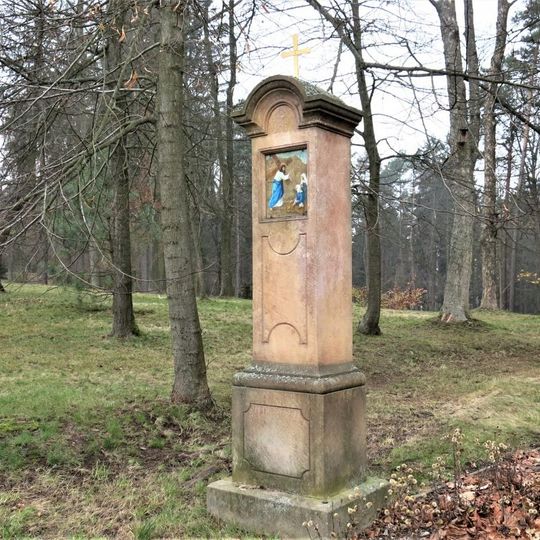 Kaplička VIII. zastavení křížové cesty v Nové Pace