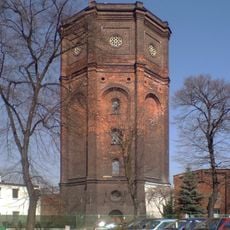 Water tower at 1 Maja Street in Racibórz