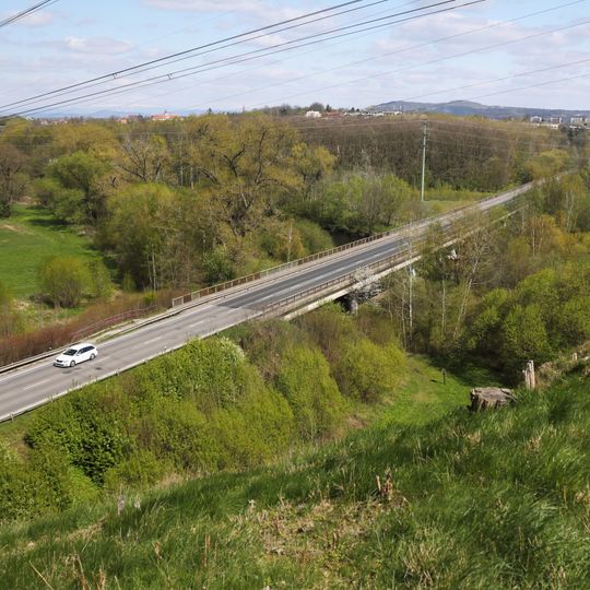 Bridge of road II/268 over the Jizera