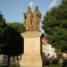 Statue of Cyril and Methodeus, Třebíč