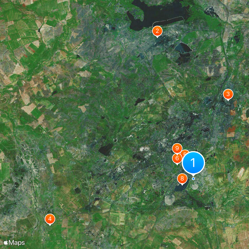 Karaganda State University Map