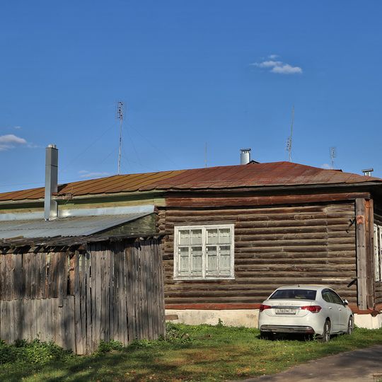 Здание, в котором помещалась художественно-иконописная школа, возглавляемая художником Н.Н. Харламовым