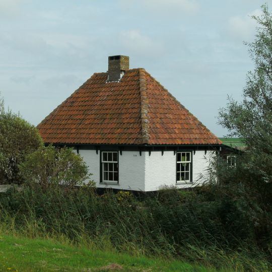 Dubbele arbeiderswoning met privaat