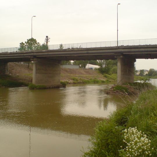 Bridge on Piaskowa street in Racibórz