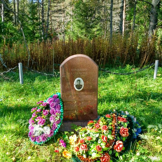 Могила комбата И.И.Криницына