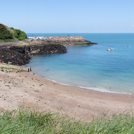 Bouley Bay beach, Jersey