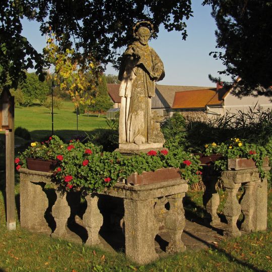 Figurenbildstock hl. Johannes Nepomuk