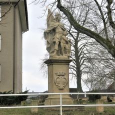Socha svatého Václava naproti zámku v Rožďalovicích
