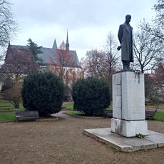 Statue of T. G. Masaryk in Čermákovy sady