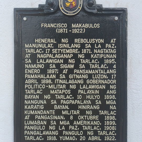 Francisco Makabulos historical marker