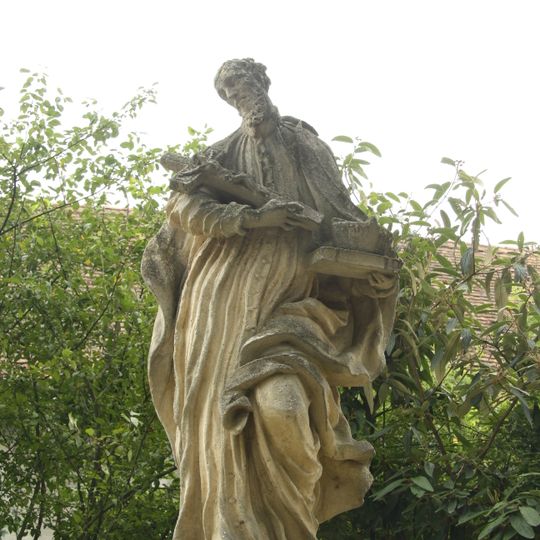 Socha sv. Iva v Hlubokých Mašůvkách