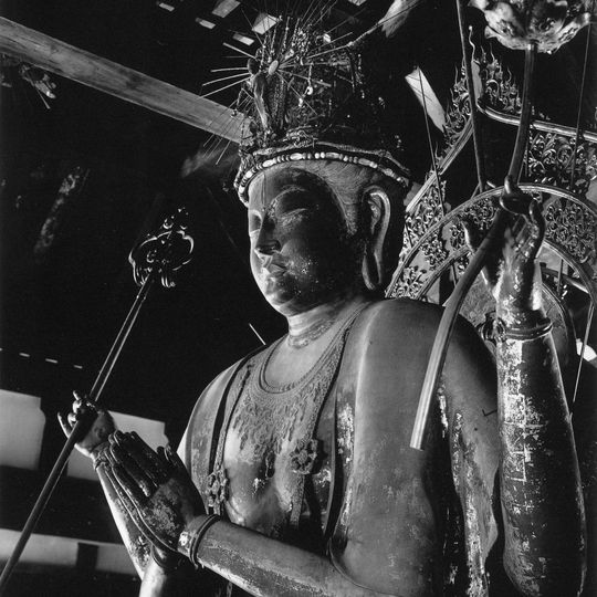 Statue of Fukūkensaku Kannon of Hokkedō, Tōdaiji