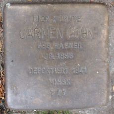 Stolperstein en memoria de Carmen Cohn
