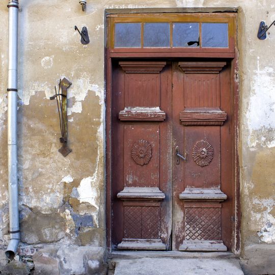 Exterior doors at Kalna iela 23, Kuldīga