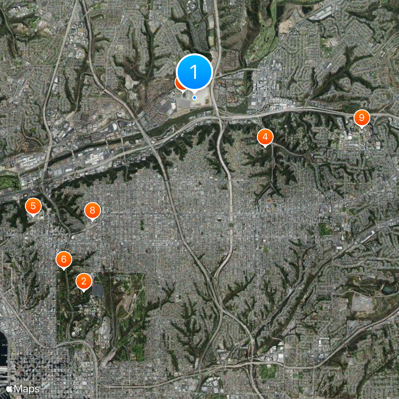 Qualcomm Stadium Carte