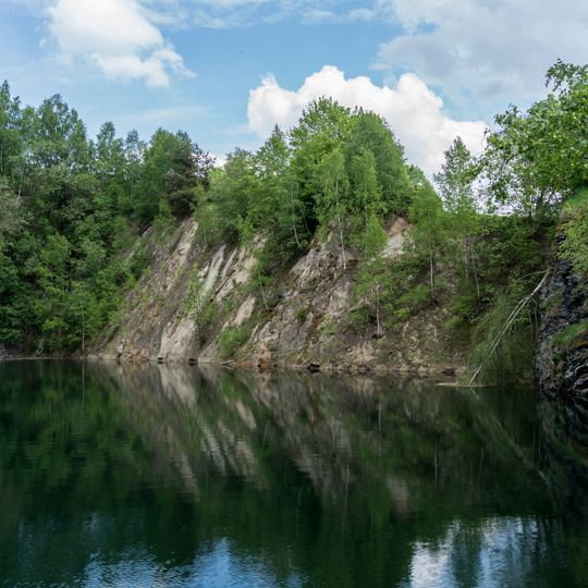 Südlicher Wartberg-Steinbruch bei Längenau