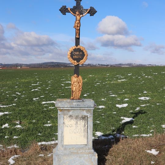 Kříž u silnice severně od Boňova
