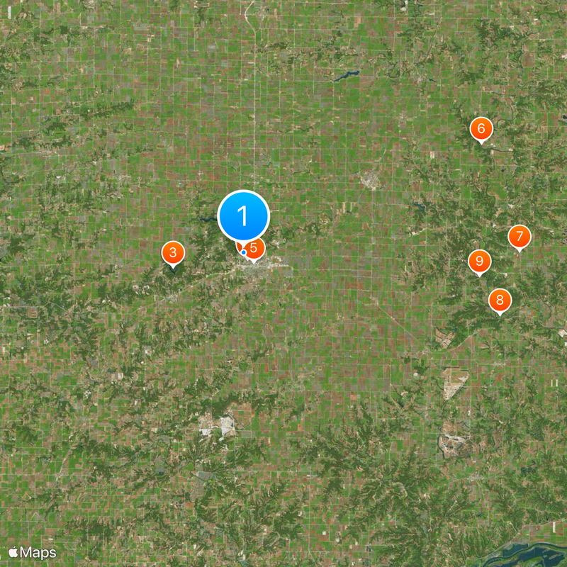 Western Illinois University Map