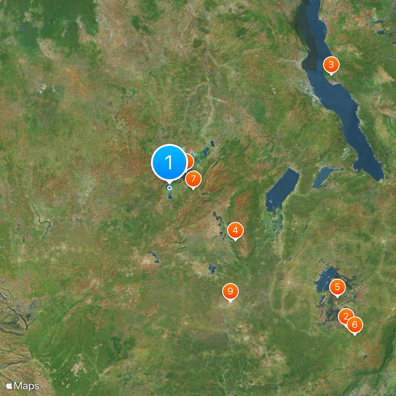Katanga Province Map
