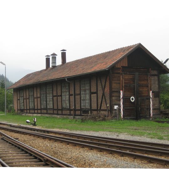 Lokschuppen Bahnhof St. Aegyd am Neuwalde