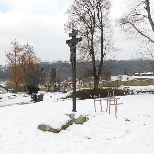 XII. zastavení křížové cesty ve Štěchovicích