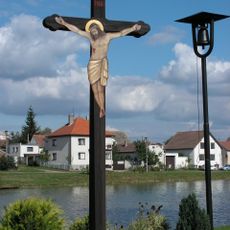 Wayside cross in Lažínky