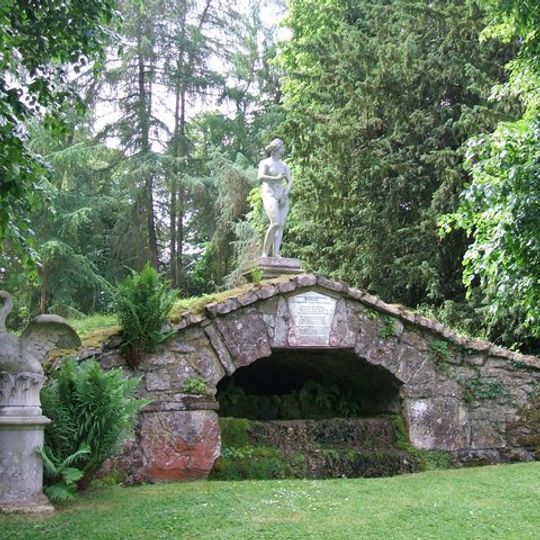 Upper Cascade Including Statues Of Venus And Swans In Venus Vale