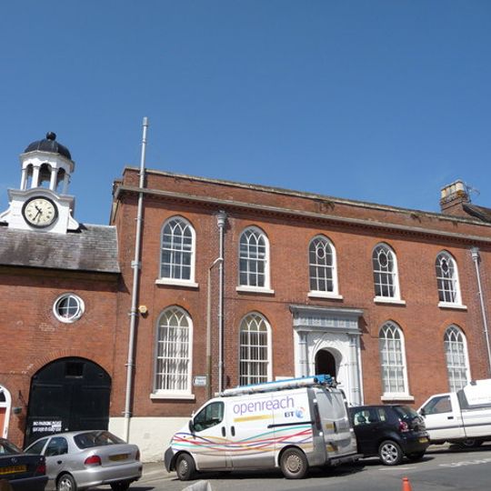 The Guildhall and adjoining coachhouse