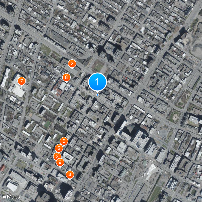 Université du Québec à Montréal Map