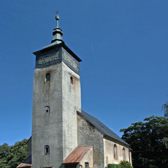 Saints Peter and Paul church in Ludvíkov pod Smrkem
