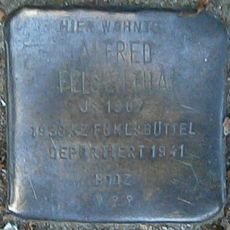 Stolperstein dedicated to Alfred Felsenthal