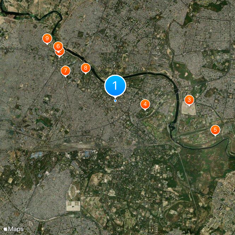 Lucknow Lok Sabha constituency Map
