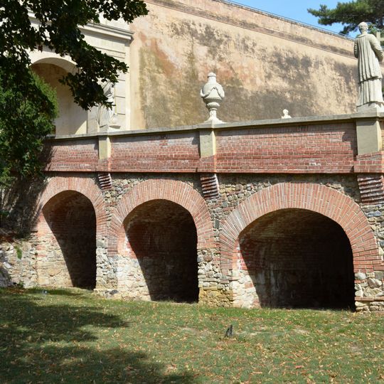 Nitriansky hrad, priekopa obvodová