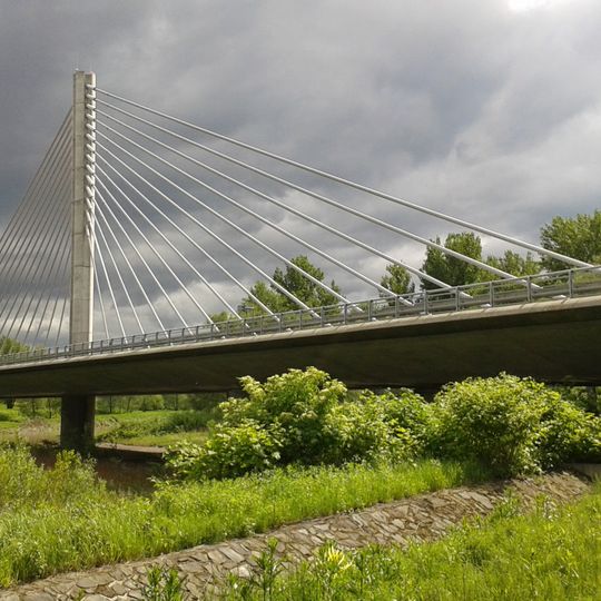 Highway bridge over the Oder and Antošovické jezero