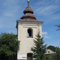 Bell tower of Holy Trinity church in Raków