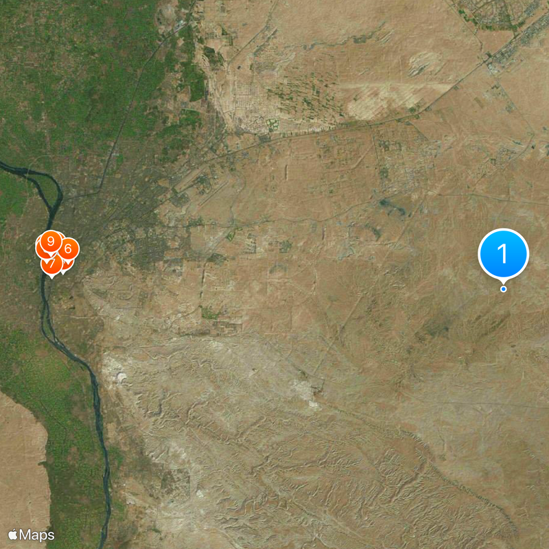 Ministry of Higher Education and Scientific Research Map