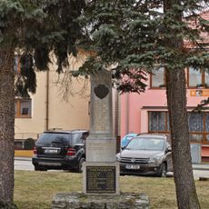 World wars memorial in Zahájí