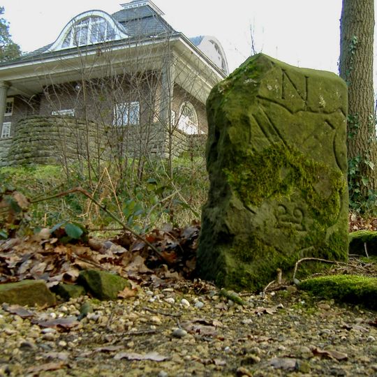 Grenspaal nr 6, bij erve verbecke