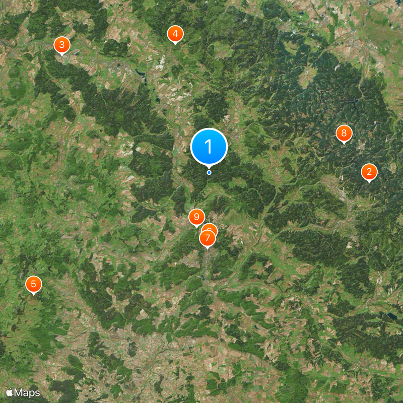 Schmalkalden-Meiningen Carte