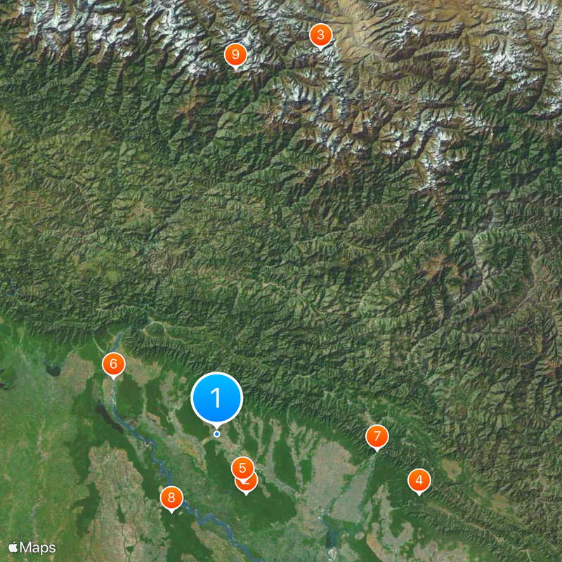 Sudurpashchim Province Map