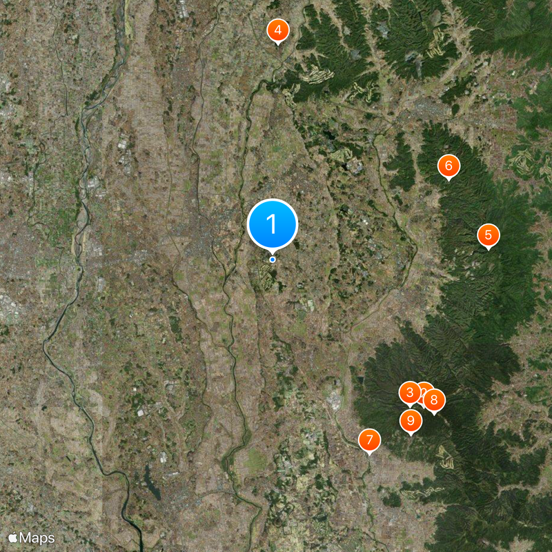 The Hirosawa City Map