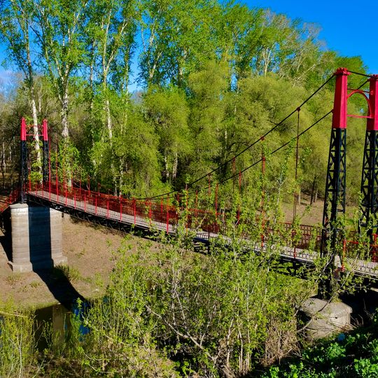 Пешеходный мост через Ирбит