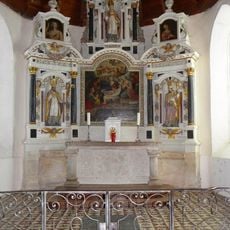 Retable du maître-autel de l'église de Saint-Martin-de-Connée