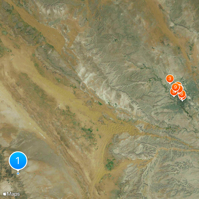 Al-Quway'iyah governorate Map