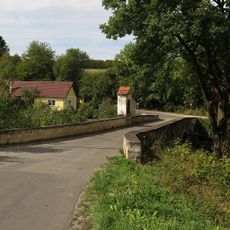 Most přes Melhutku u Třebanic