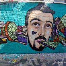 Work of art, graffiti