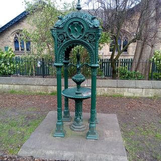 Drinking Fountain To South Of Central Range Of Hexham County Primary Infant And Junior School