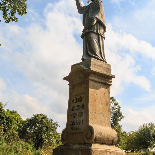 Statue of John of Nepomuk in České Heřmanice